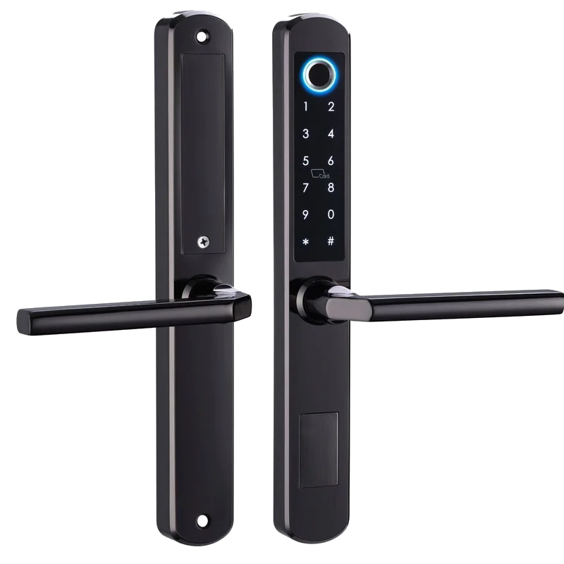 V3 Stainless Pro Smart Lock in black