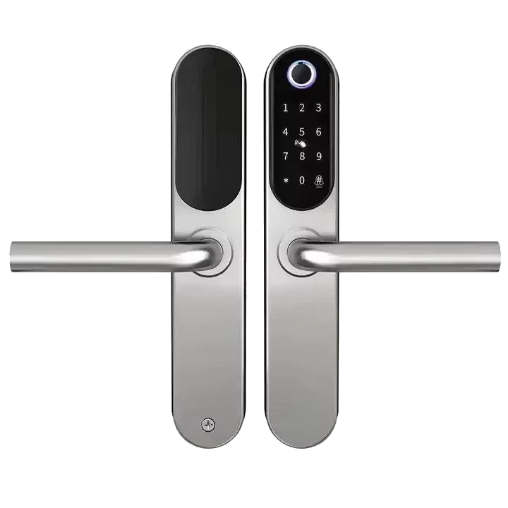 V3 Ultra Stainless Steel Smart Lock in silver