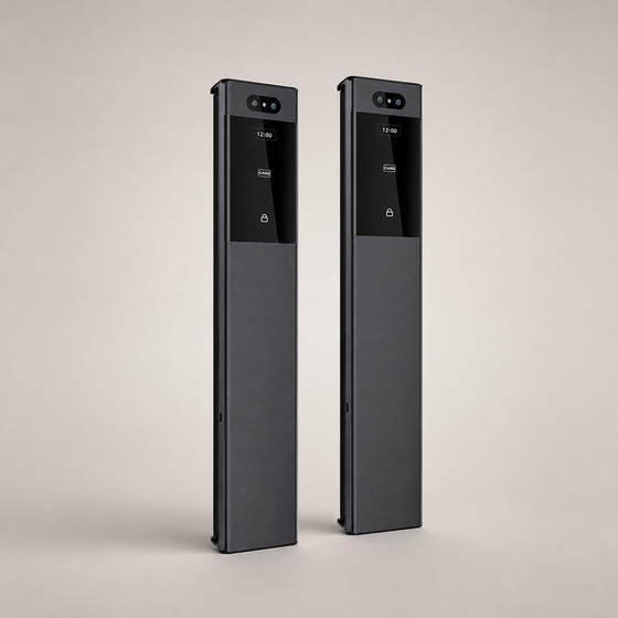 Two identical S1 smart locks arranged as a two-lock bundle