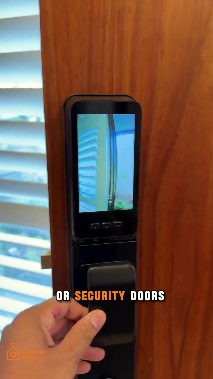 Designed with security doors in mind