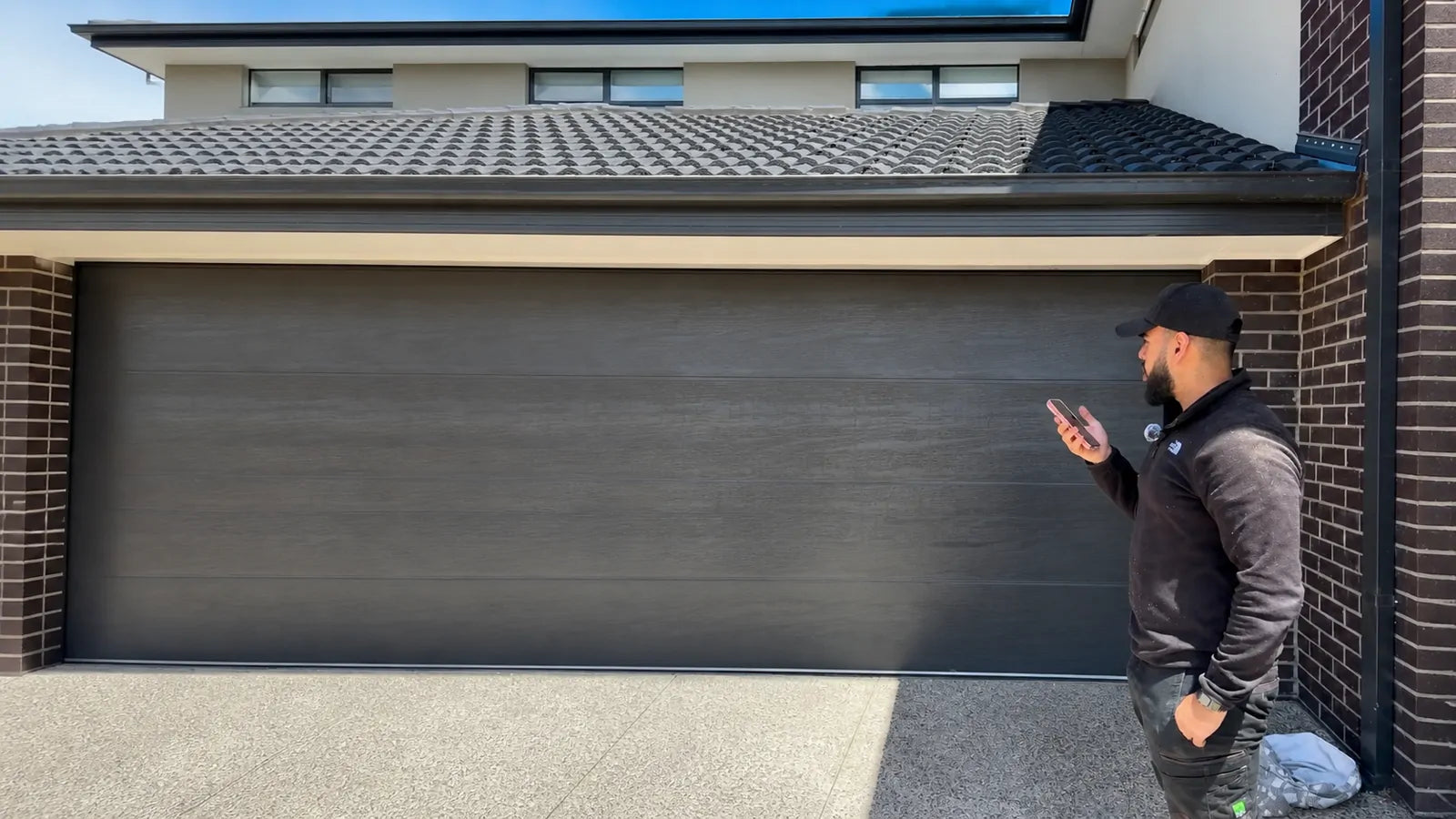 Garage automation tested by an Automations Smart installer