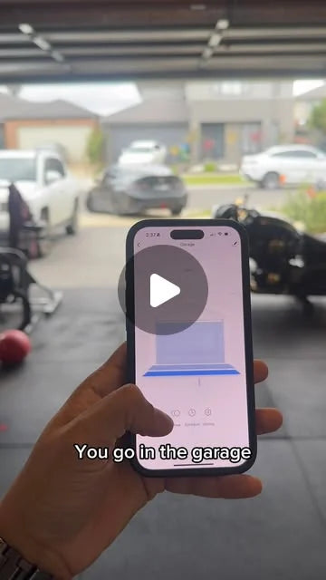Original smart garage and camera demonstration reel cover